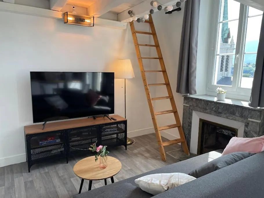 Studio Cosy, Hyper Centre D'Aix, Vue Montagnes, Proche Thermes Aix-les-Bains