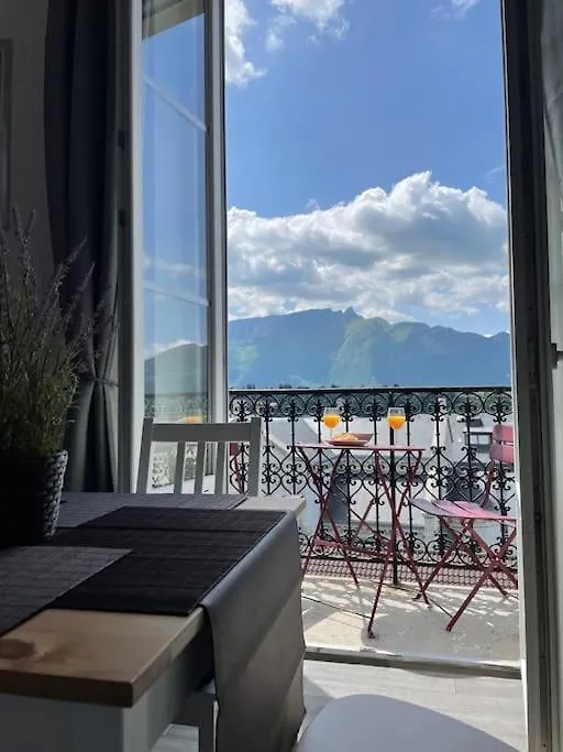 Studio Cosy, Hyper Centre D'Aix, Vue Montagnes, Proche Thermes Aix-les-Bains