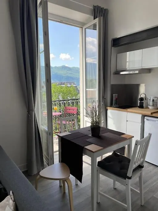 Studio Cosy, Hyper Centre D'Aix, Vue Montagnes, Proche Thermes Aix-les-Bains Francia